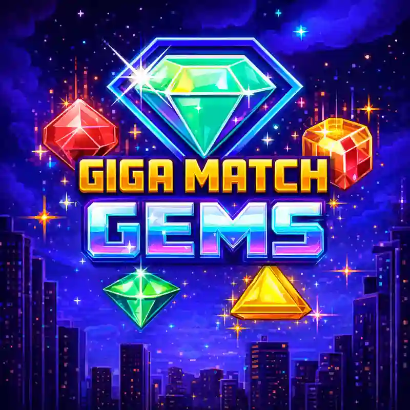 Giga Match Gems slot game interface